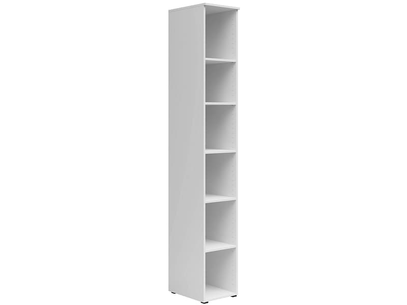 Bibliothek MULTI 40x30x195cm weiss