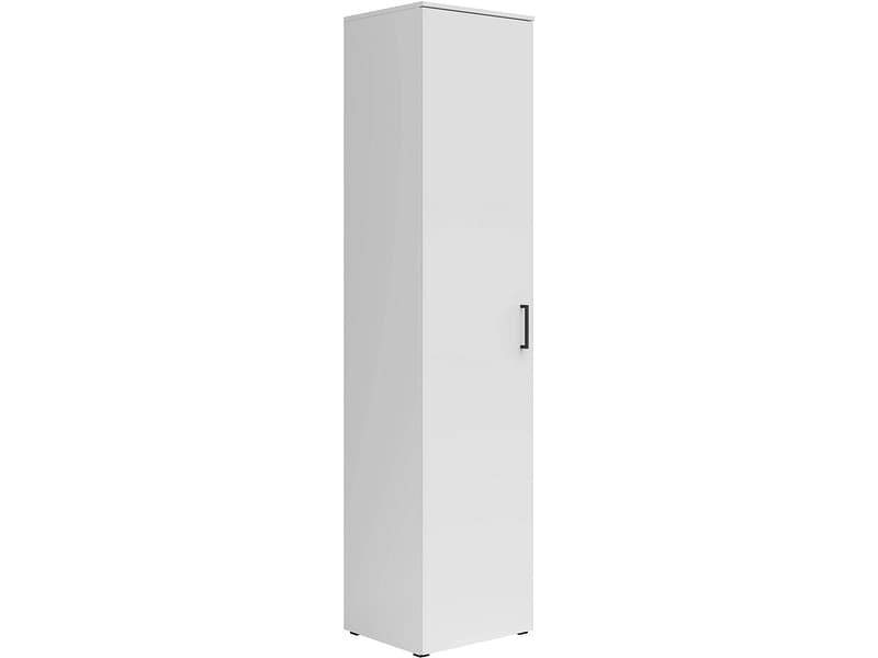 Aufbewahrungsschrank MULTI 1 Tür 40x45x195cm weiss
