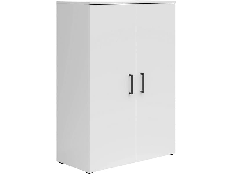 Kommode MULTI 2 Türen 40x80x115cm weiss