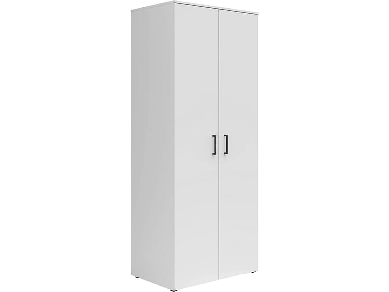 Aufbewahrungsschrank MULTI 2 Türen 52x80x195cm weiss