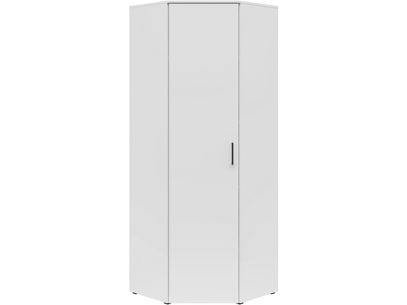 Eckschrank MULTI 1 Tür 79x101x195cm weiss
