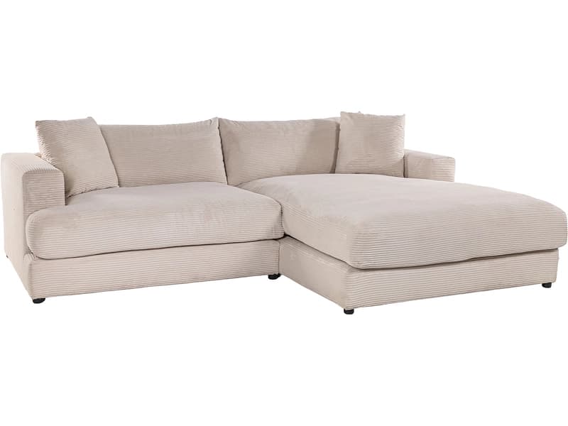 Ecksofa MILENA Stoff cream