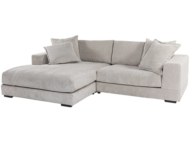 Ecksofa TIANA Stoff cream