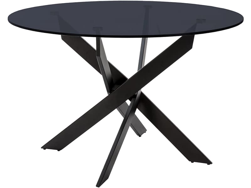 MARCKERIC Tisch RUTH 120x120x76cm schwarz