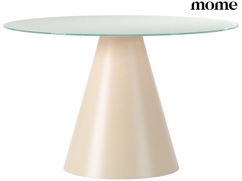 MOME Tisch VIDA 120x120x75cm cremefarben