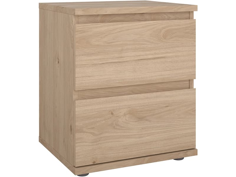 Nachttisch NOVA 2 Schubladen 40.2x34x48.2cm jackson eiche matt