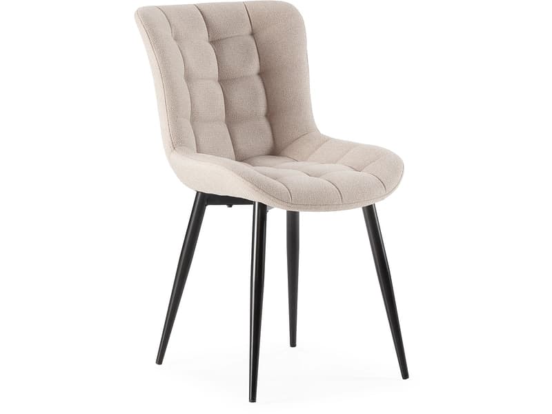 MARCKERIC Stuhl RUBE Stoff beige