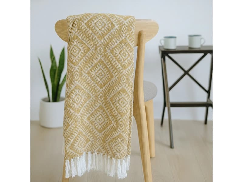 Decke KIM 130x170cm gelb