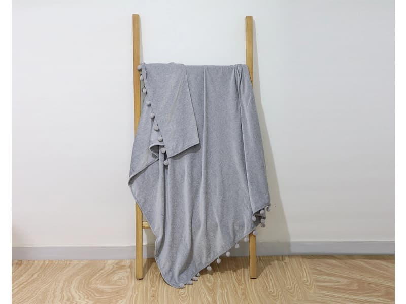 Decke ADEN 130x170cm grau