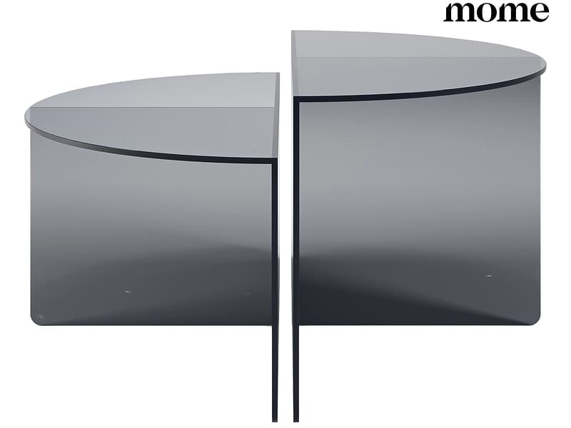 MOME Couchtish VELTA 80x80x43cm dunkelgrau
