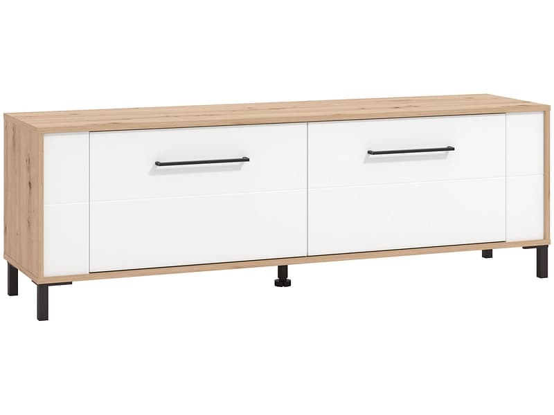 TV-Möbel DURHAM 157cm weiss