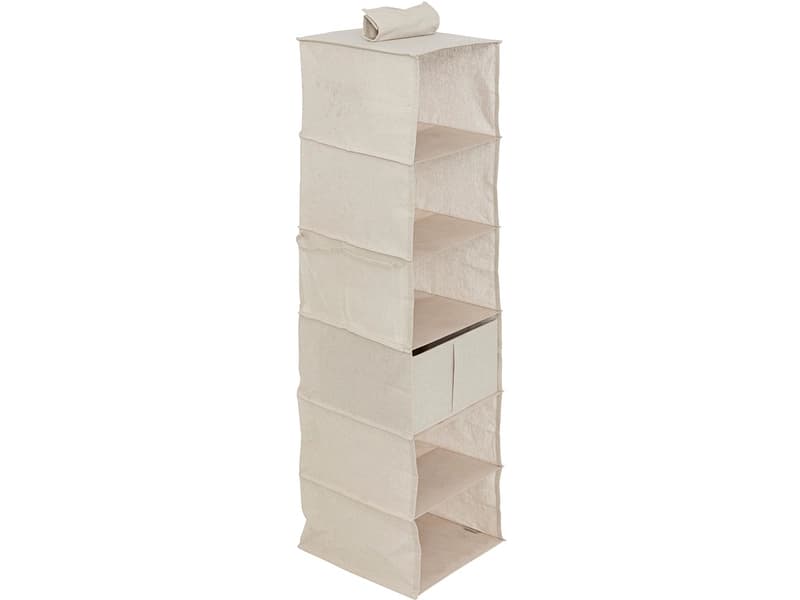 Schuhablage LYZIO beige 30x30x127cm