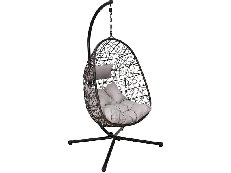 Schaukel FILO 95x103x195cm schwarz