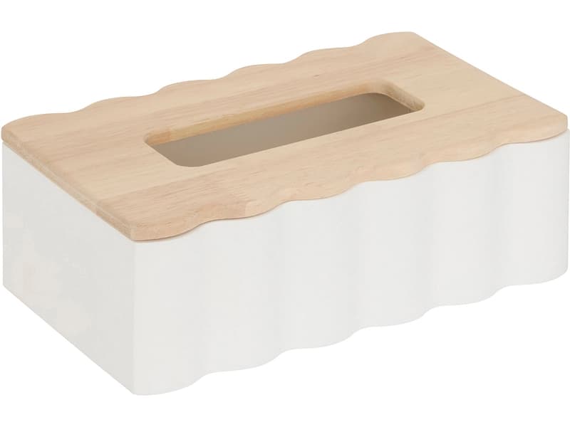 Taschentuchbox VELA weiss 9x24x15cm