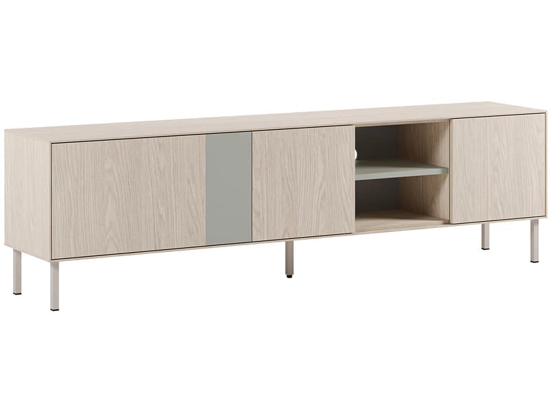 MARCKERIC TV-Möbel MARINA 180cm eiche gebleicht