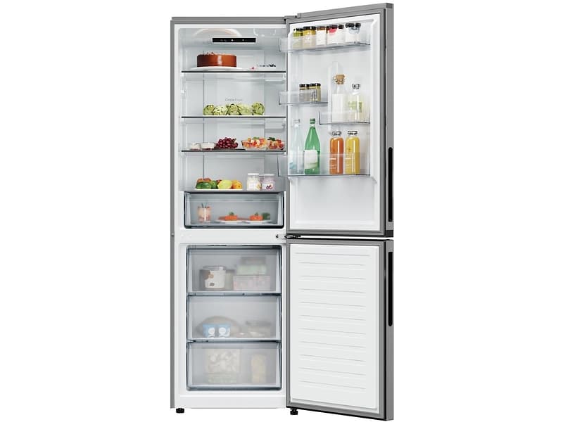 CANDY Kühl-Gefrierschrank-Kombi CNCQ2T618AX 355L No Frost