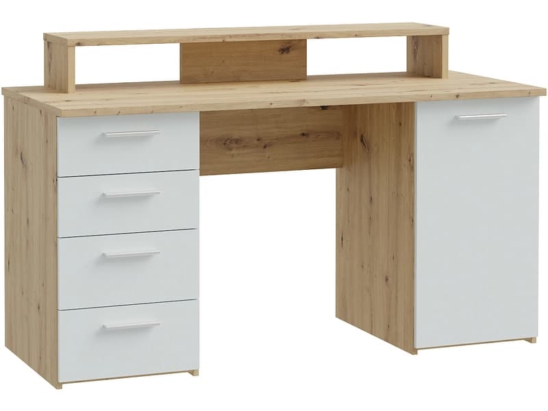 Schreibtisch URBAN 60x145x90.7cm weiss