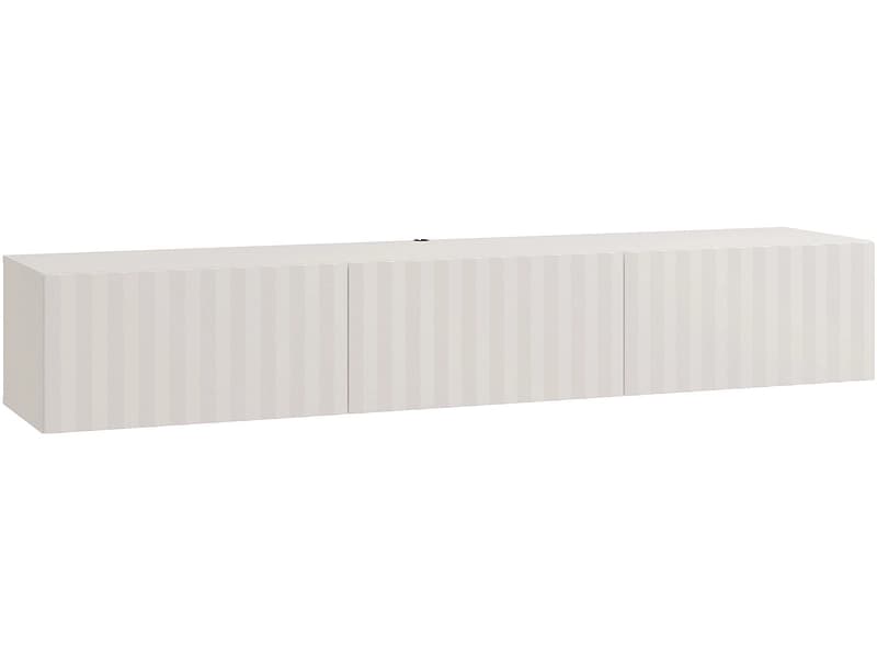 Hängender TV-Schrank ANTIBES 192cm weiss glänzend