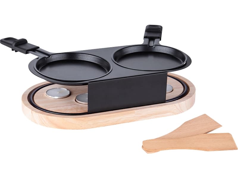 OHMEX Doppelter Raclettegrill OHM-RCL-0606 2 personen