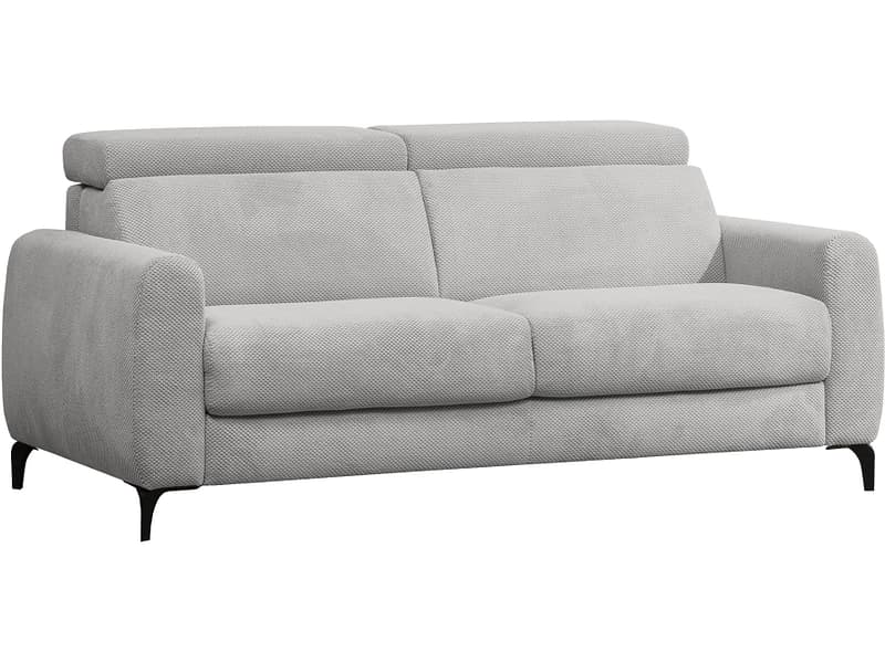 Bettsofa MARIUS Polyester hellgrau