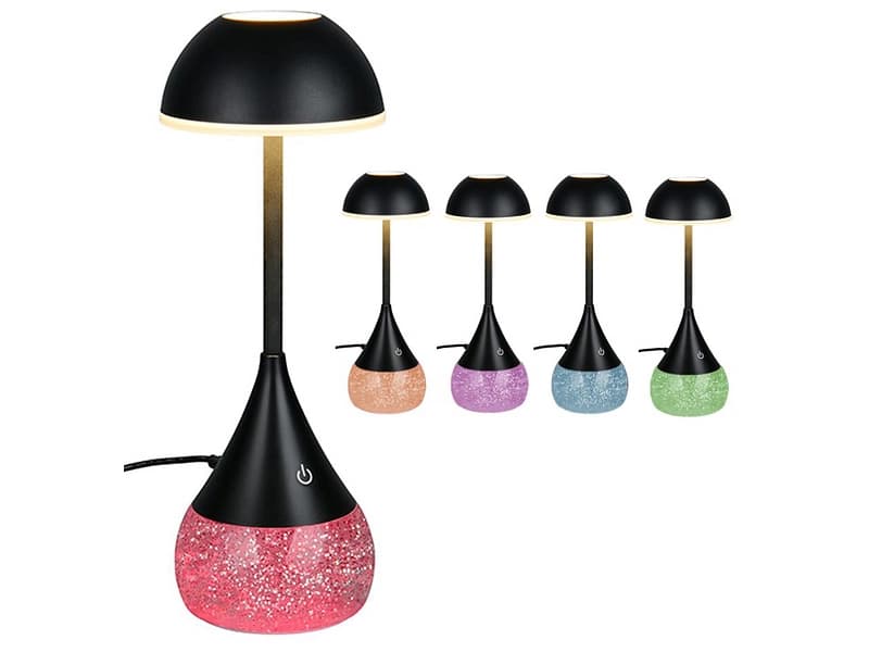 Tischlampe LED variable Intensität 28.3cm 4.5W schwarz