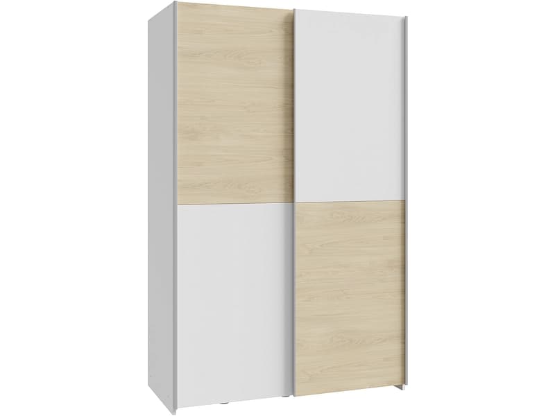Schwebetürenschrank PAULINE eiche 2 Türen