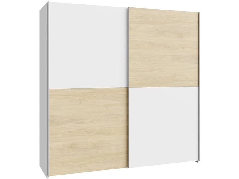 Schwebetürenschrank PAULINE eiche 2 Türen