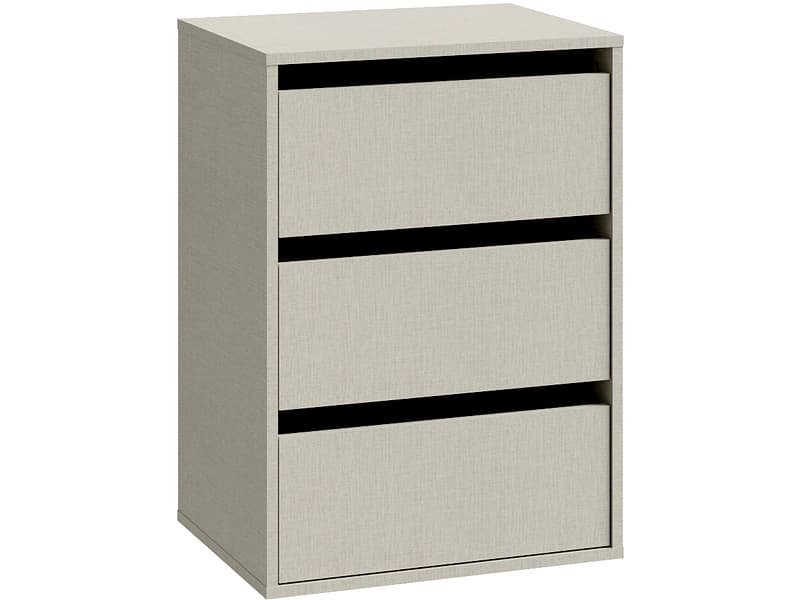 HILLUR Block mit 3 Schubladen PAULINE