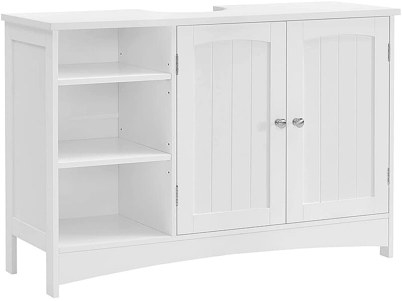 Unterwaschbeckenschrank SONGMICS SAYA Weiss