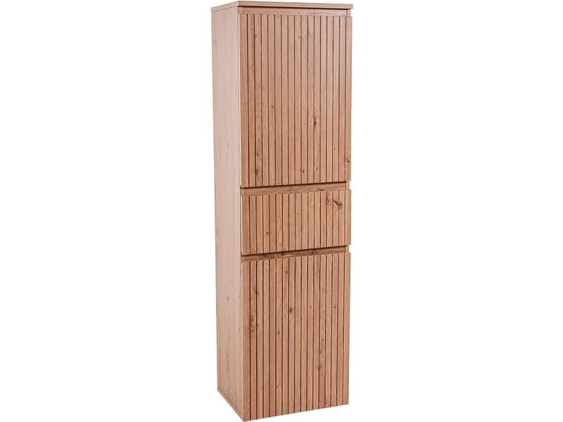 Badezimmer-Aufbewahrungssäule EONE Braun