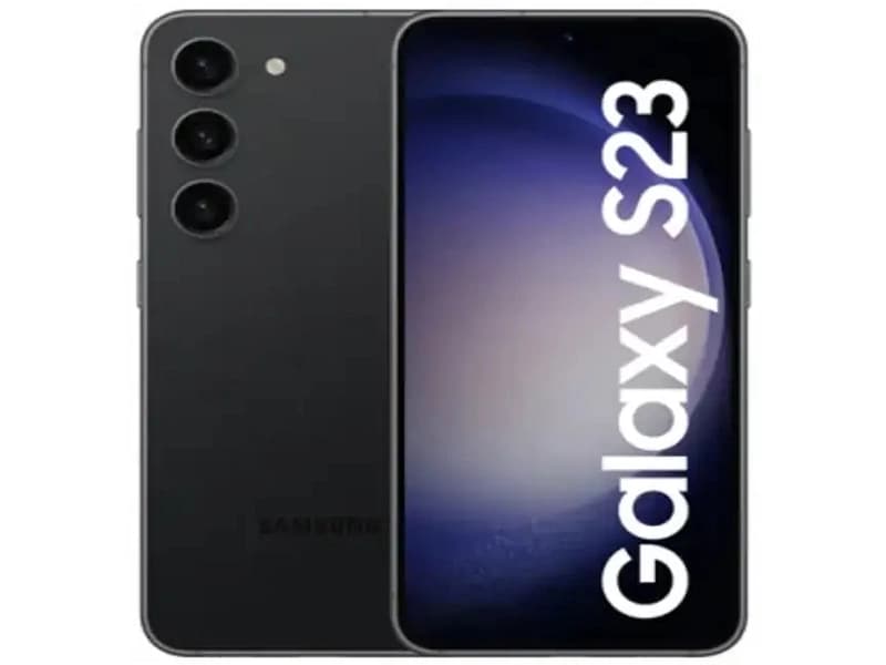 SAMSUNG Galaxy S23 schwarz Refurbished B 128GB 5G