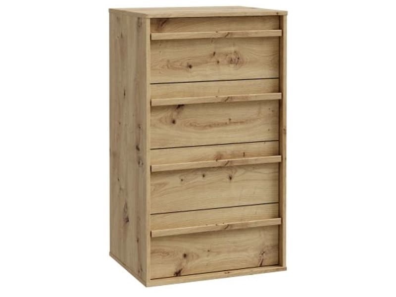 Kommode CANCHOA 4 Schubladen 42x53.4x94.4cm artisan eiche dekor