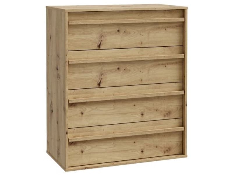 Kommode CANCHOA 4 Schubladen 42x78.4x94.4cm artisan eiche dekor
