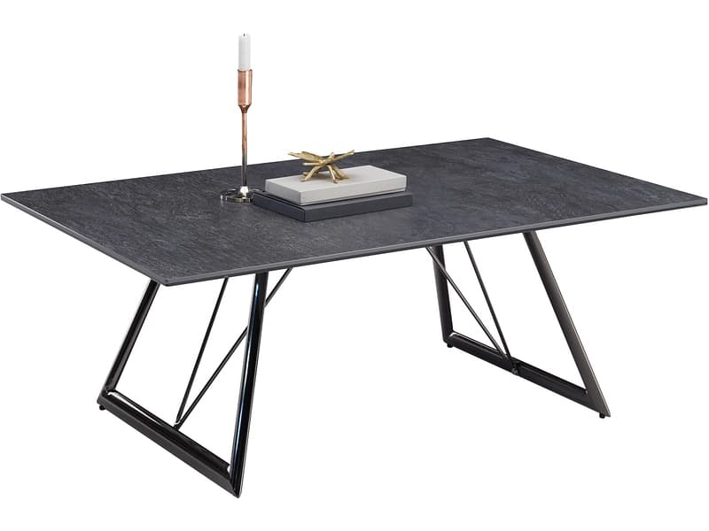 Couchtish JAMIRO 70x110x40cm schwarz