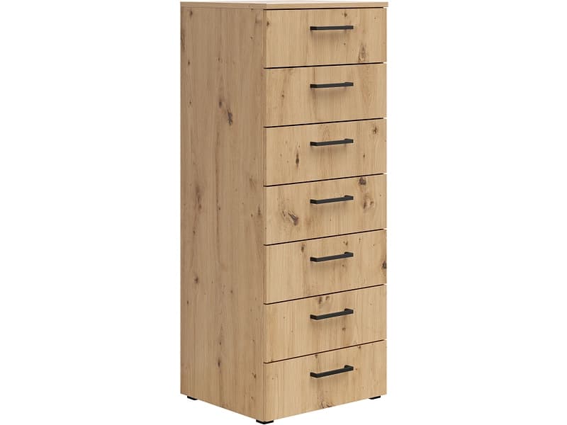 Kommode MULTI 7 Schubladen 40x45x115cm artisan eiche