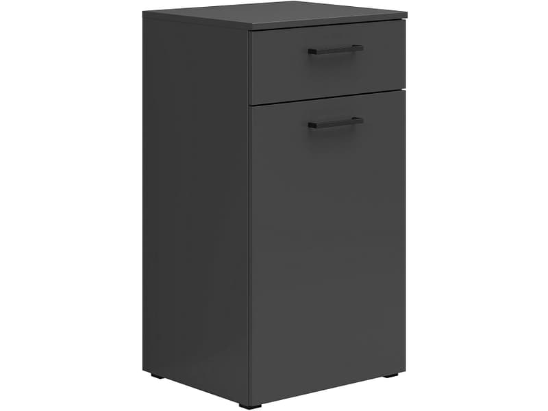 Kommode MULTI 1 Tür 1 Schublade 40x45x83cm grafit