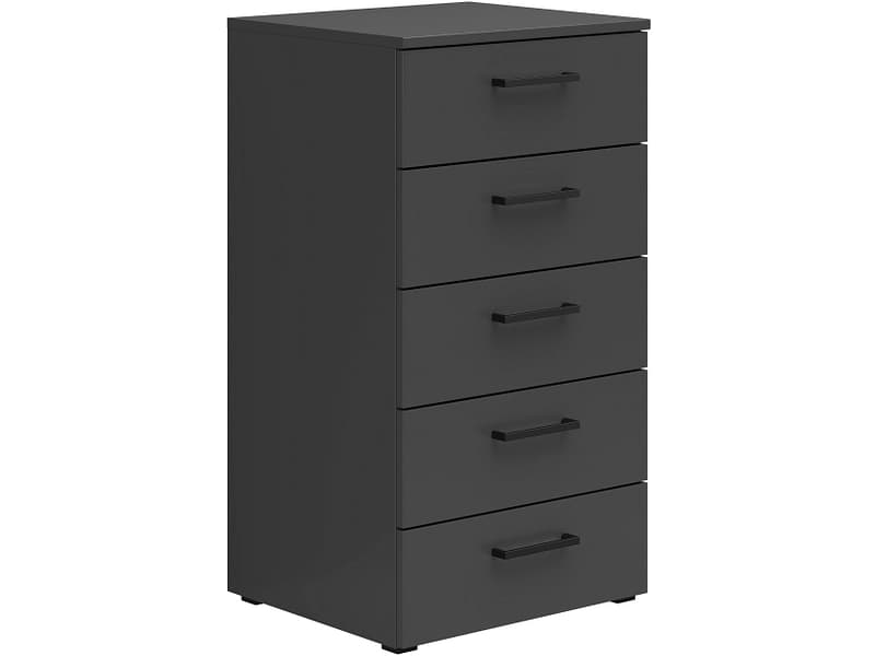 Kommode MULTI 5 Schubladen 40x45x83cm grafit