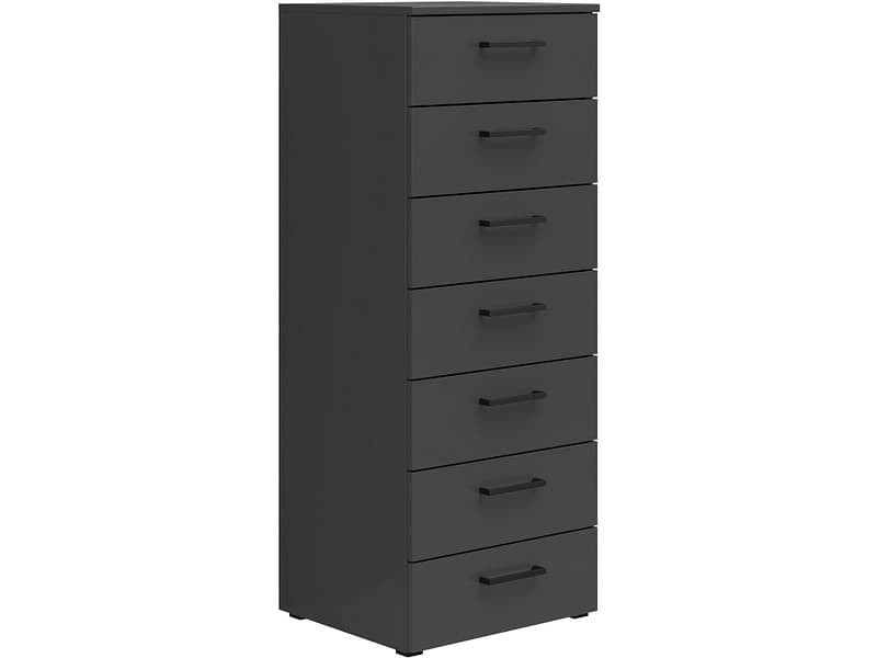 Kommode MULTI 7 Schubladen 40x45x115cm grafit