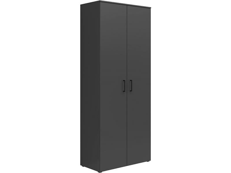 Aufbewahrungsschrank MULTI 2 Türen 40x80x195cm anthrazit