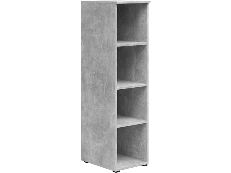 Bibliothek MULTI 30x40x115cm hellgrau