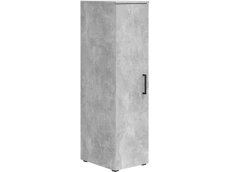Kommode MULTI 1 Tür 40x30x115cm hellgrau