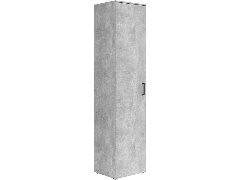 Aufbewahrungsschrank MULTI 1 Tür 40x45x195cm beton