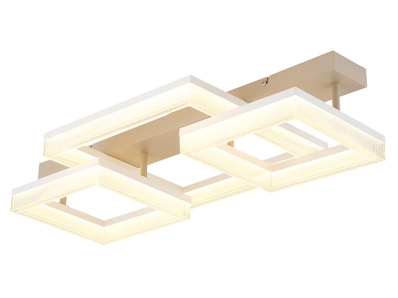 Deckenlampe MARLENNE 33cm 40W sandfarben