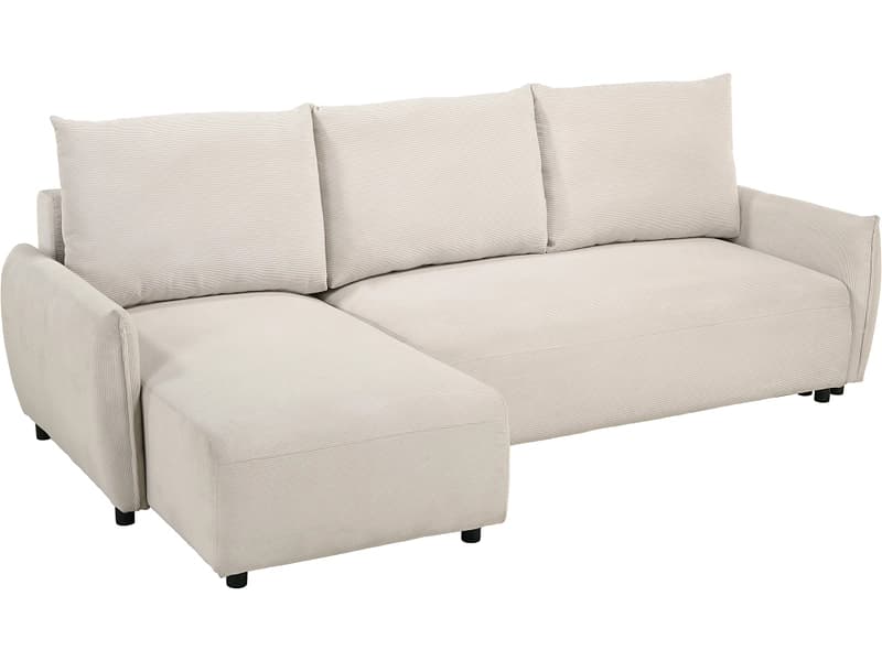 Ecksofa ROSA Stoff beige