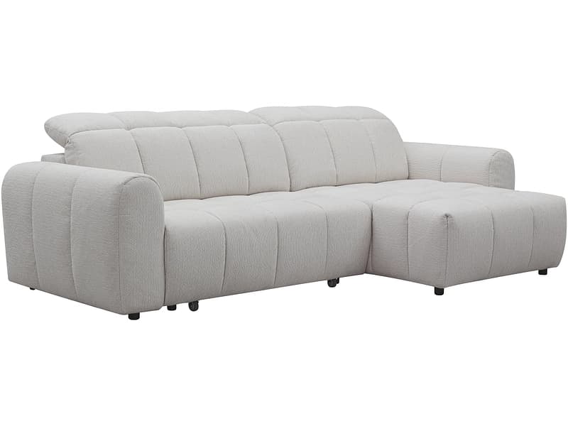 Ecksofa RICHI Stoff beige