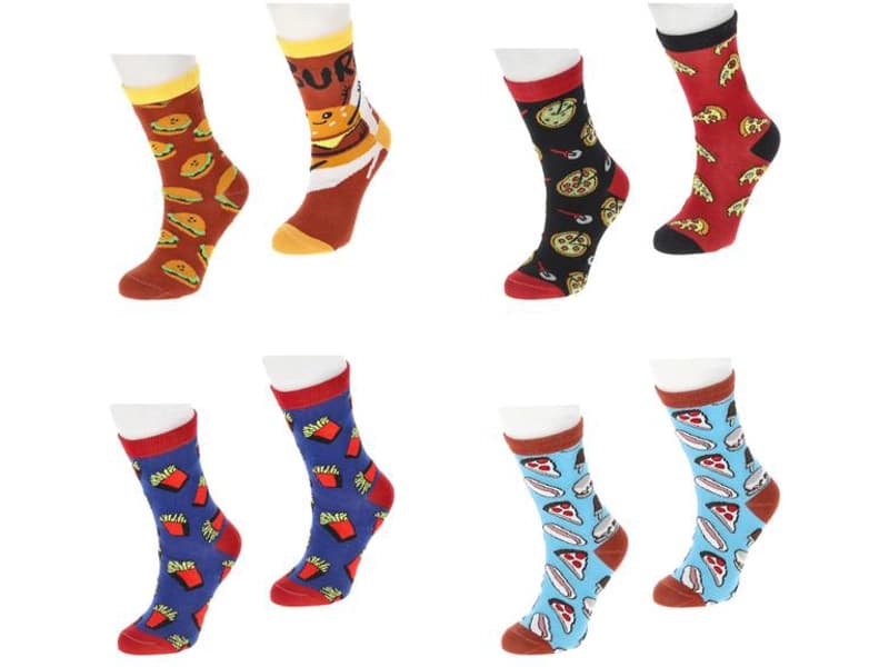 Socken FASTFOOD mehrfarbig
