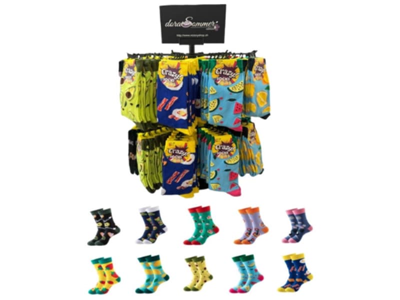 Socken CRAZY mehrfarbig