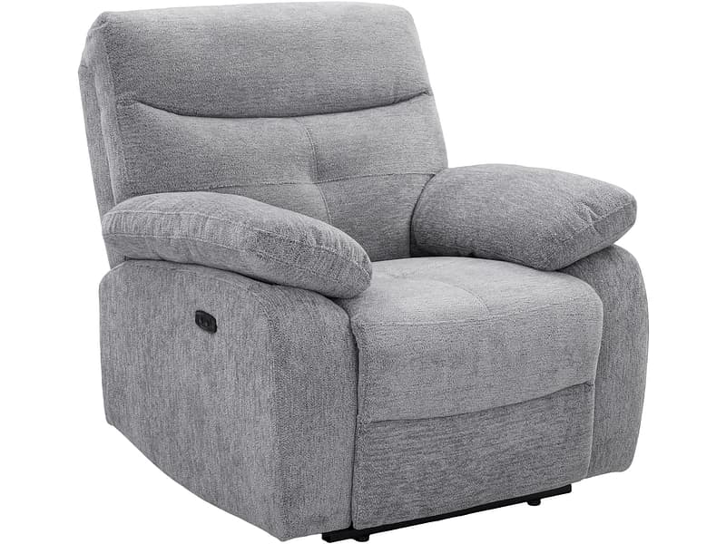 Relaxsessel SANDRO Stoff grau