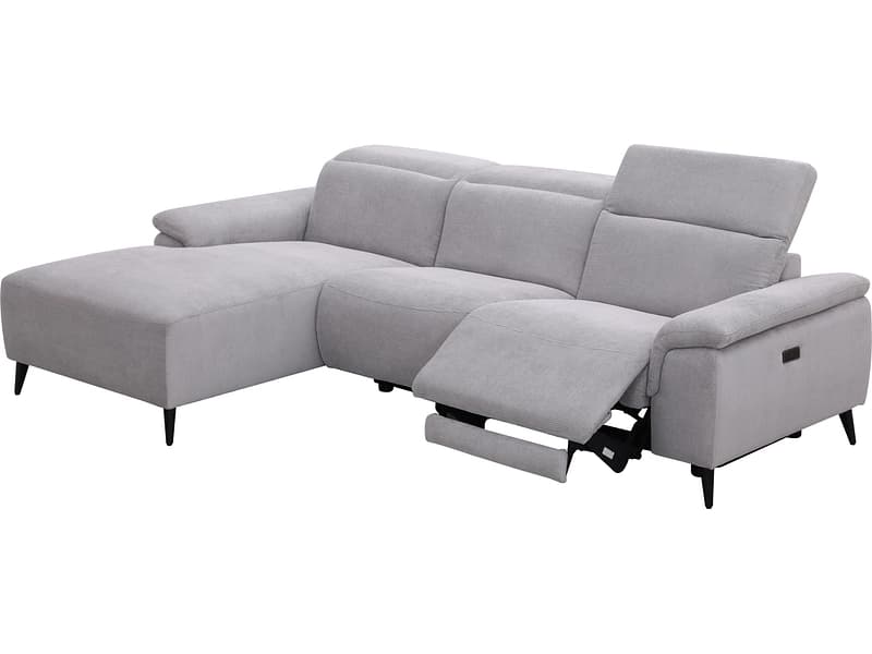 Ecksofa OPERA Stoff grau