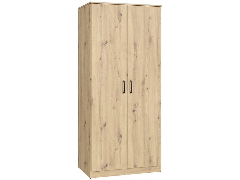 Drehtürenschrank LUBECK artisan eiche 2 Türen
